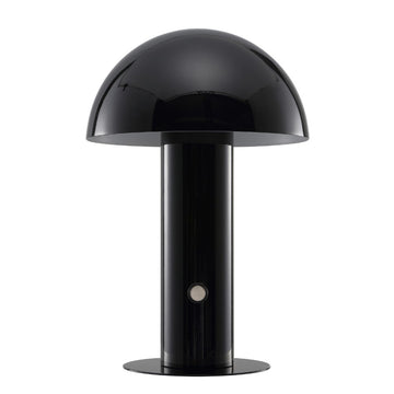 Boletus 10.75" Contemporary Bohemian Rechargeable/Cordless Iron Integrated LED Mushroom Table Lamp - JONATHAN Y